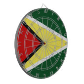 Guyana Dartscheibe (Vorderseite Links)