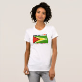 Guyana: Dieses iz, warum ich! HEISS bin! T-Shirt (Vorne ganz)