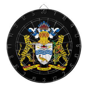 Guyana Emblem Dartscheibe
