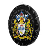 Guyana Emblem Dartscheibe (Vorderseite rechts)