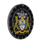 Guyana Emblem Dartscheibe (Vorderseite Links)