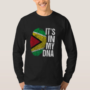 Guyana es ist in meiner DNA Guyanischer Kulturerbe T-Shirt
