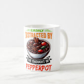 Guyana Essen mit Guyanese Pepperpot Kaffeetasse (VorderseiteRechts)
