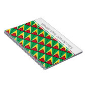 GUYANA Flag Anpassbare Notebook-Journal Notizblock (Rechte Seite)
