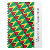 GUYANA Flag Anpassbare Notebook-Journal Notizblock (Vorderseite)