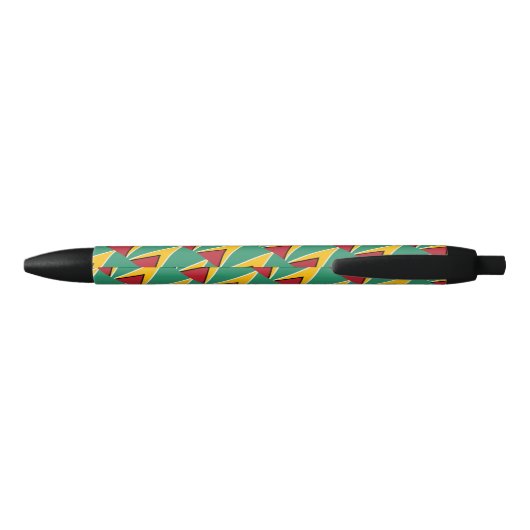 Guyana Flag Ballpoint Pen Kugelschreiber (Rückseite)