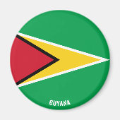Guyana Flag Charming Patriotic Magnet (Vorne)