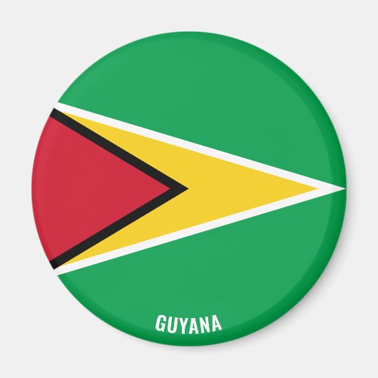 Guyana Flag Charming Patriotic Magnet (Vorne)