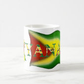 Guyana Flag_Digital Art_Mug Kaffeetasse (Mittel)