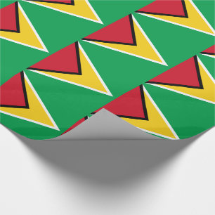 Guyana-Flag Geschenkpapier