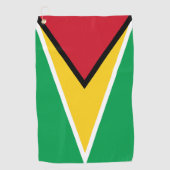 Guyana flag golfhandtuch (Vorderseite)