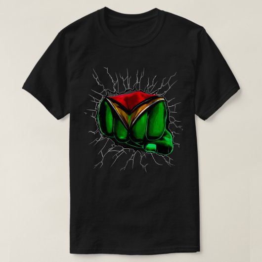 Guyana Flag Guyana Flag Flag Geschenk T-Shirt (Design vorne)