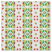 Guyana Flag & Guyana Herbstmode Stoff (Muster)