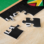 Guyana Flag & Guyana Land / Guyana Puzzle (Seite)