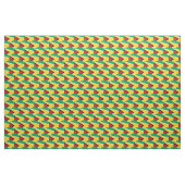 Guyana Flag & Guyana Trendy Fabric /mode Stoff (Fat Quarter (45,7 x 55,9 cm))