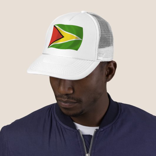 Guyana Flag Hat Truckerkappe (Beispiel)