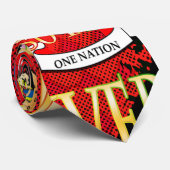 Guyana Flag Jaguar Krawatte von RokCloneDesigns (Gerollt)