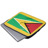 GUYANA Flag Map Patriotic Computer YELLOW Laptopschutzhülle (Vorne Knopf)