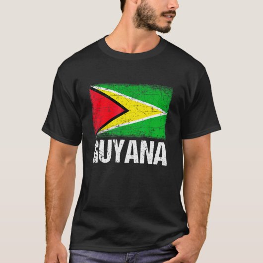 Guyana Flag Men Women Kid Patriotic T-Shirt (Vorderseite)