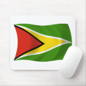 Guyana Flag Mousepad (Mit Mouse)