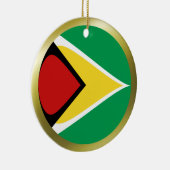 Guyana Flag Ornament (Rechts)