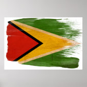 Guyana Flag Posters Poster (Vorne)