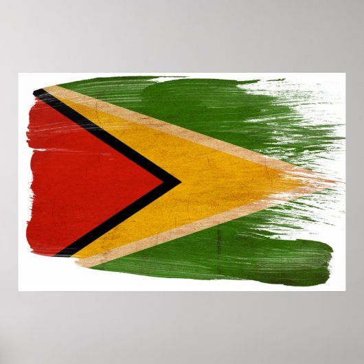 Guyana Flag Posters Poster (Vorne)