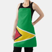 Guyana flag schürze (InSitu)