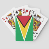 Guyana flag  spielkarten (Rückseite)