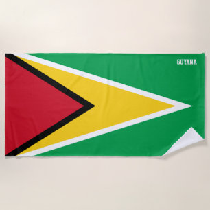Guyana Flag Splendid Patriotic Strandtuch