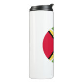 Guyana Flag Thermosbecher (Nach links gedreht)