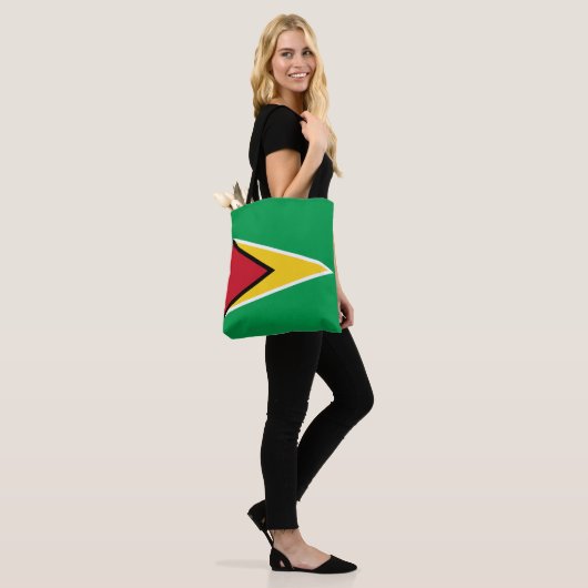 Guyana Flag Tote Bag Tasche (Am Model)