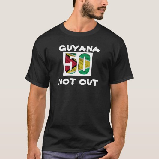 Guyana Flag Unabhängigkeit Souvenir T Shirt (Vorderseite)