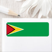 Guyana-Flagge (Insitu)