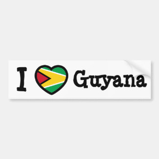 Guyana-Flagge Autoaufkleber