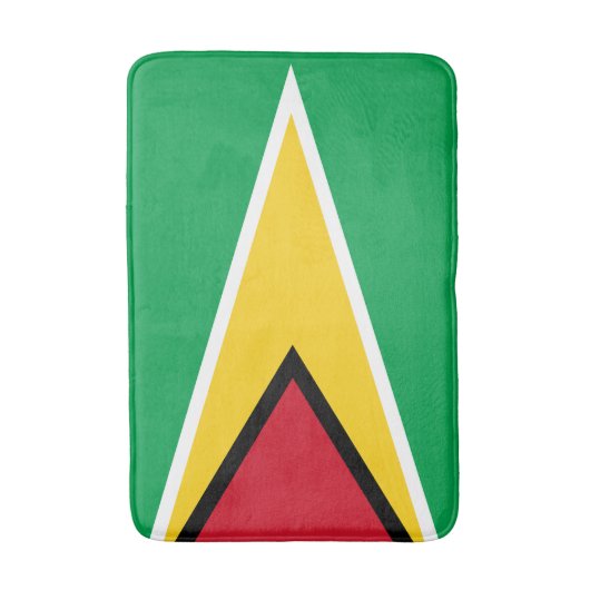Guyana-Flagge Badematte (Vorderseite Vertikal)