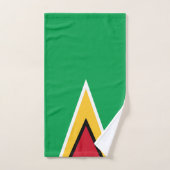 Guyana-Flagge Badhandtuch Set (Handtuch)
