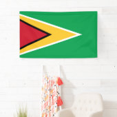 Guyana-Flagge Banner (Insitu)