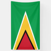 Guyana-Flagge Banner (Vertikal)