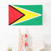 Guyana-Flagge Banner (Insitu)
