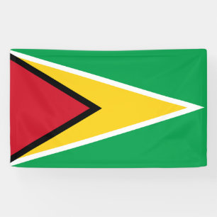 Guyana-Flagge Banner