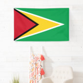 Guyana-Flagge Banner (Insitu)