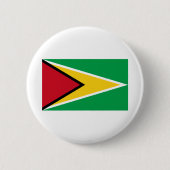 Guyana-Flagge Button (Vorderseite)
