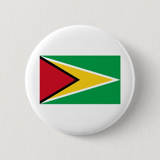Guyana-Flagge Button (Vorderseite)