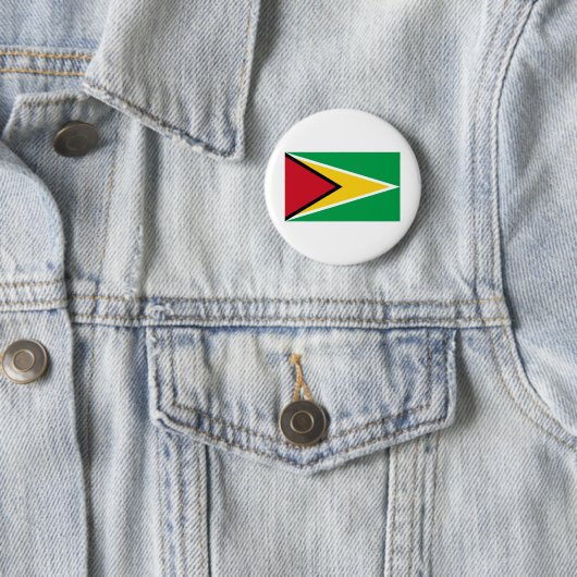 Guyana-Flagge Button (Beispiel)