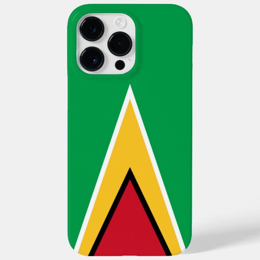 Guyana-Flagge Case-Mate iPhone Hülle (Rückseite)