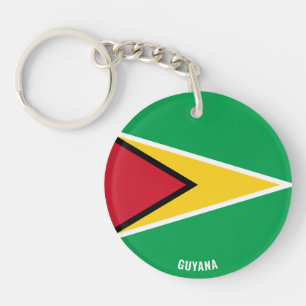 Guyana-Flagge Charmant Patriotisch Schlüsselanhänger