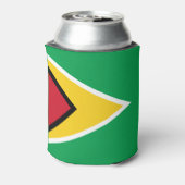 Guyana-Flagge Dosenkühler (Kanne Rückseite)