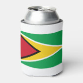 Guyana-Flagge Dosenkühler (Kanne Vorderseite)