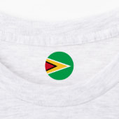 Guyana-Flagge Etiketten (Befestigt)